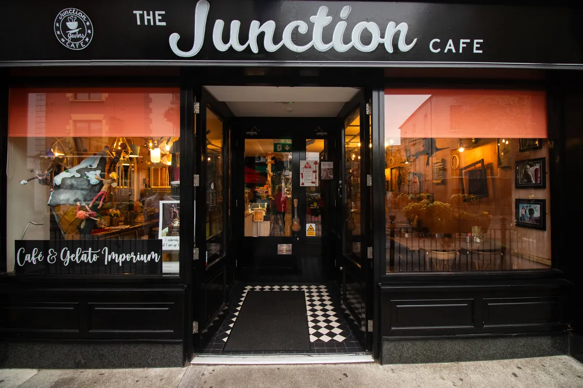 The shopfront on Parnell Street