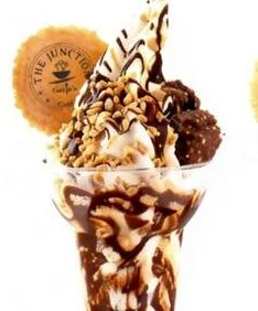 Ferrero Style whippy sundae